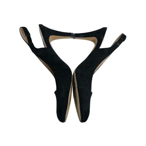 Coach and Four black Letti -CF sling back heels size 6.5 - Picture 8 of 16